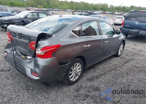 2018 Nissan Sentra Sv z USA, uszkodzony, nr VIN 3N1AB7AP3JY347724
